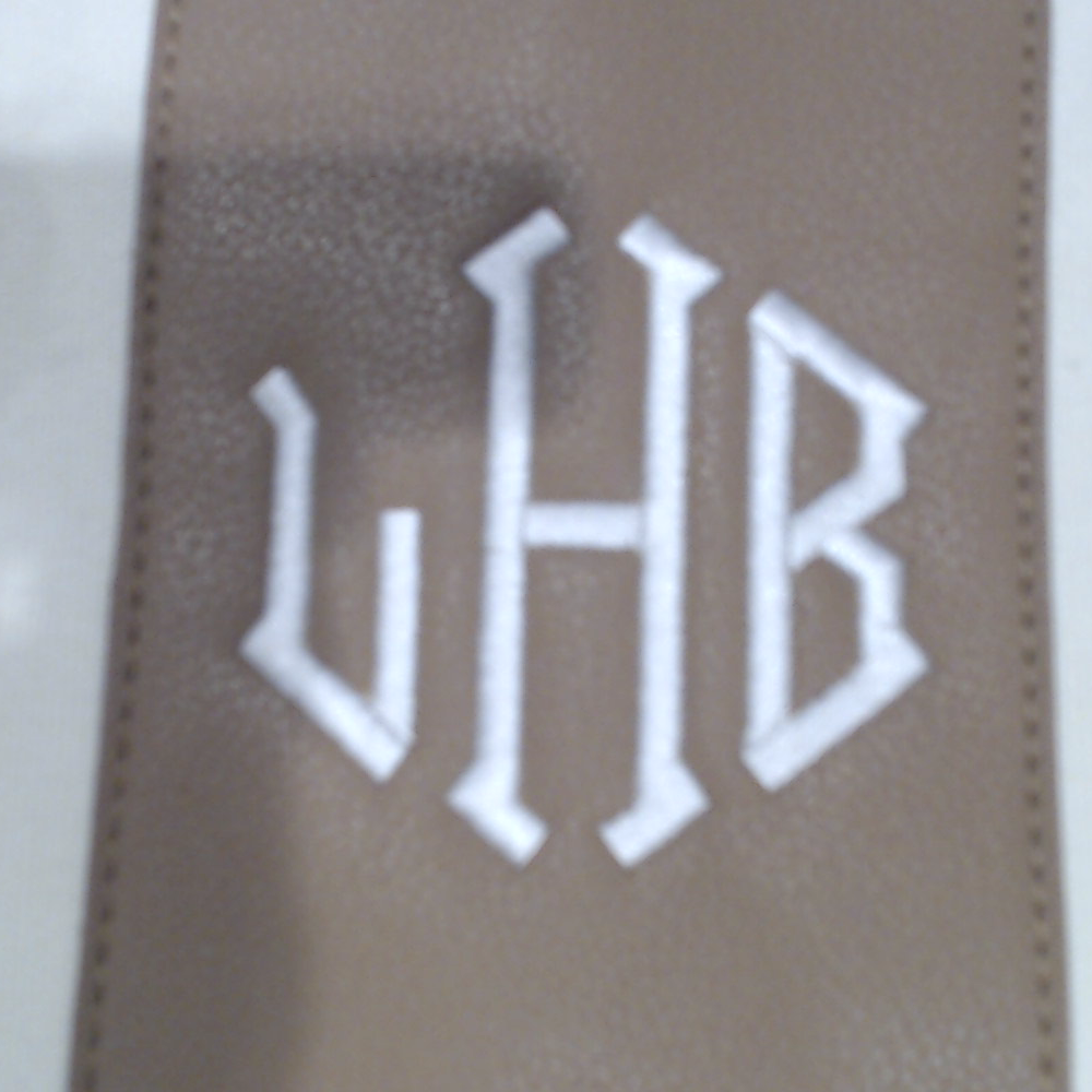 BLOOPER BAG: Monogrammed Weekender Bag