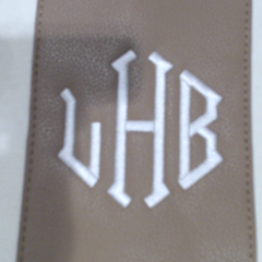 BLOOPER BAG: Monogrammed Weekender Bag