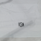 BLOOPER ACCESSORY: Monogrammed Bath Towel