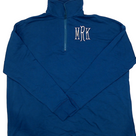 BLOOPER CLOTHING: Monogrammed Quarter Zip Sweatshirt