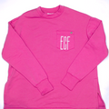 BLOOPER CLOTHING: Monogrammed Crewneck Sweatshirt