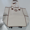 BLOOPER BAG: Monogrammed Rolling Tote