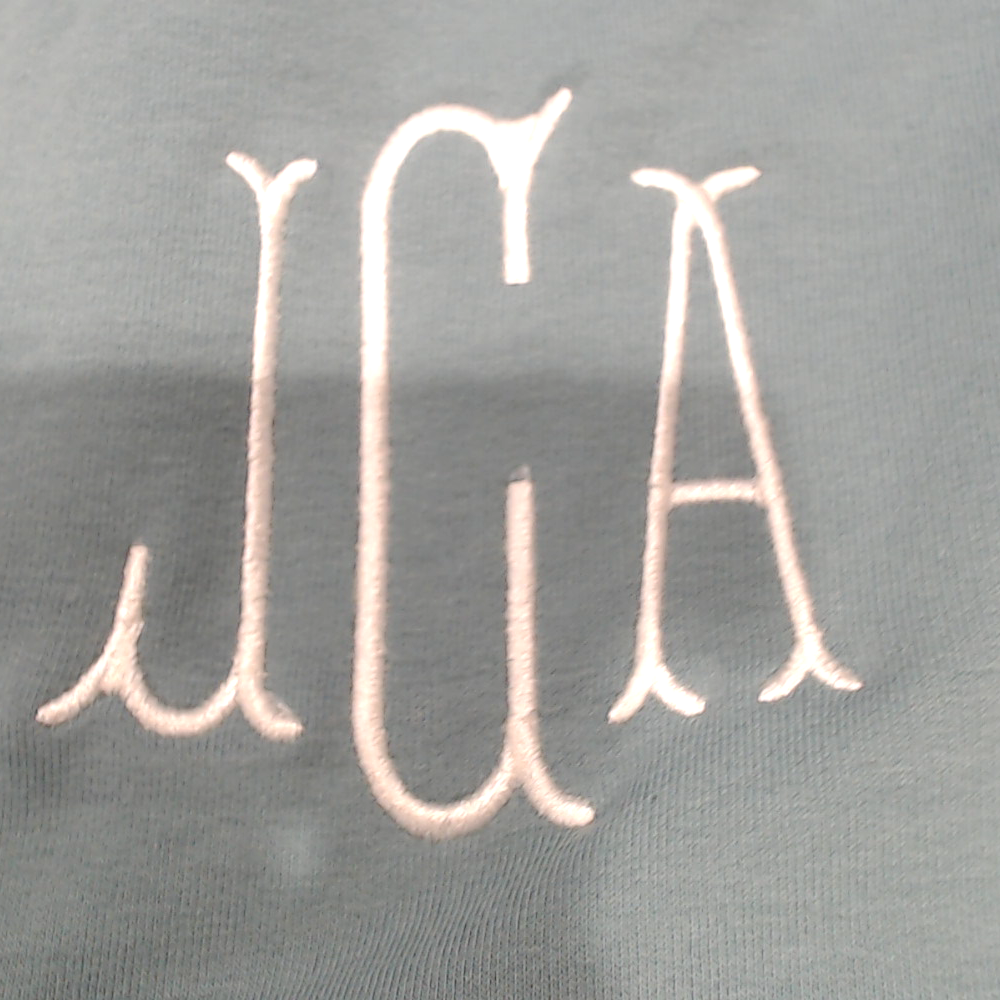 BLOOPER CLOTHING: Monogrammed Pullover