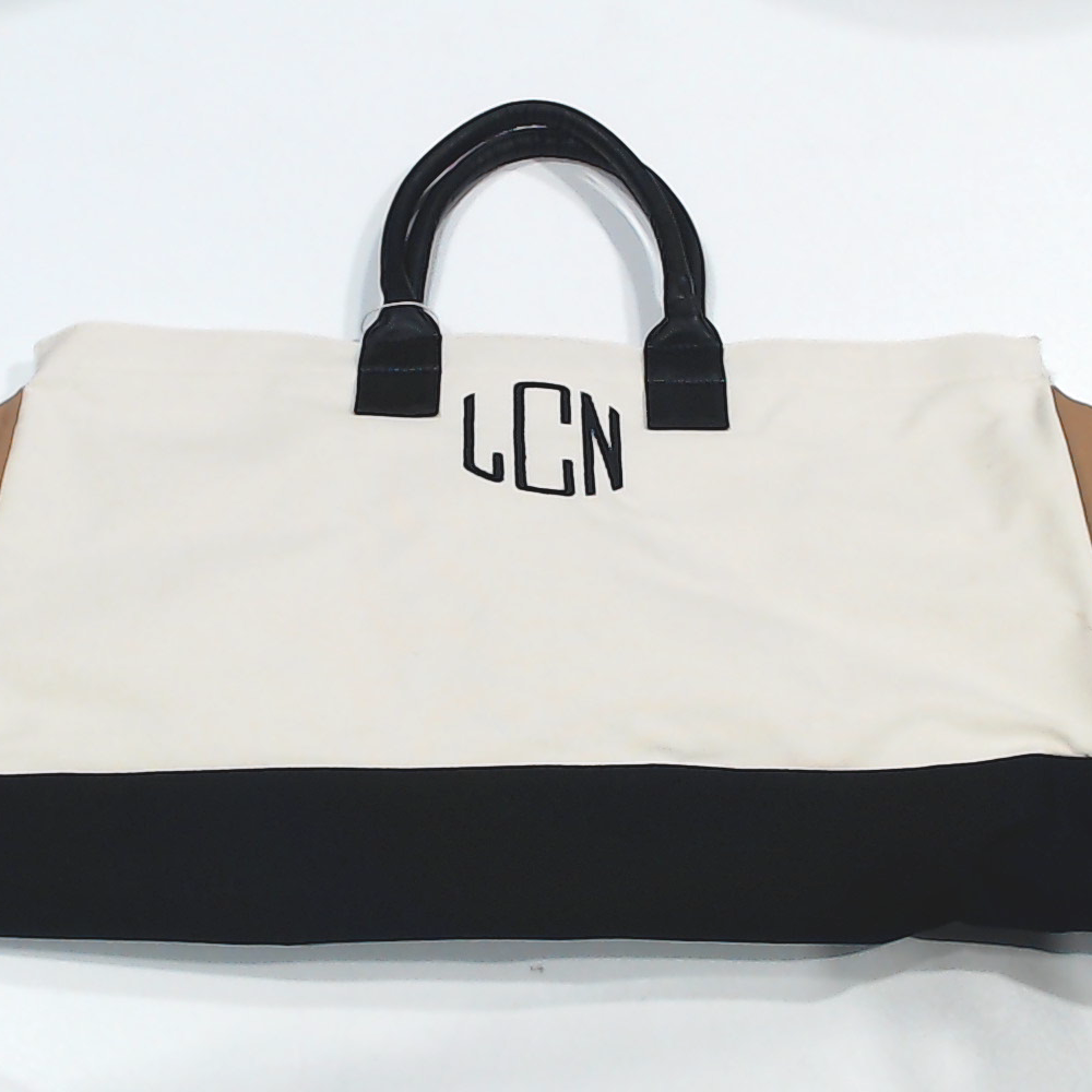 BLOOPER BAG: Monogrammed Upscale Weekender