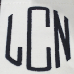 BLOOPER BAG: Monogrammed Upscale Weekender