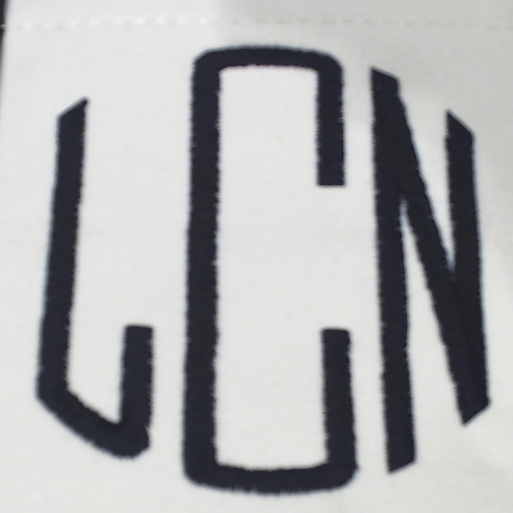 BLOOPER BAG: Monogrammed Upscale Weekender