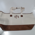 BLOOPER BAG: Monogrammed Extra Large Tote Bag