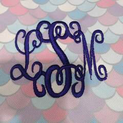 BLOOPER KIDS: Monogrammed Kids Weekend Bag