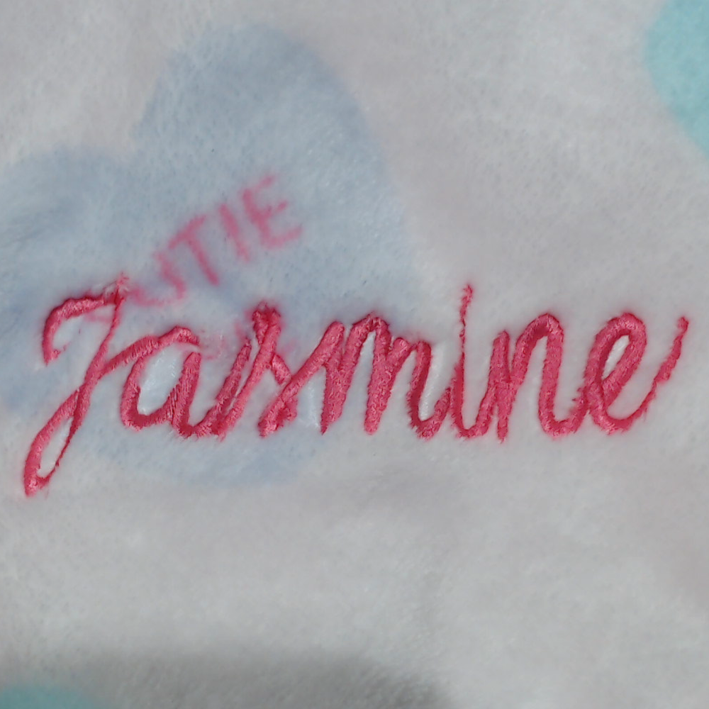 BLOOPER ACCESSORY: Personalized Plush Blanket