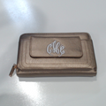 BLOOPER ACCESSORY: Monogrammed Phone Wallet Wristlet