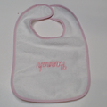 BLOOPER KIDS: Monogrammed Outline Baby Bib