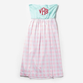 BLOOPER SWIM: Monogrammed Beach Cover Up