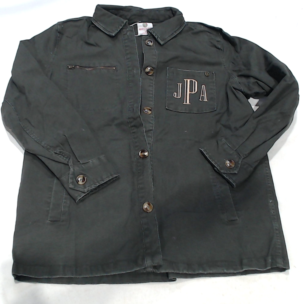 BLOOPER CLOTHING: Monogrammed Shirt Jacket