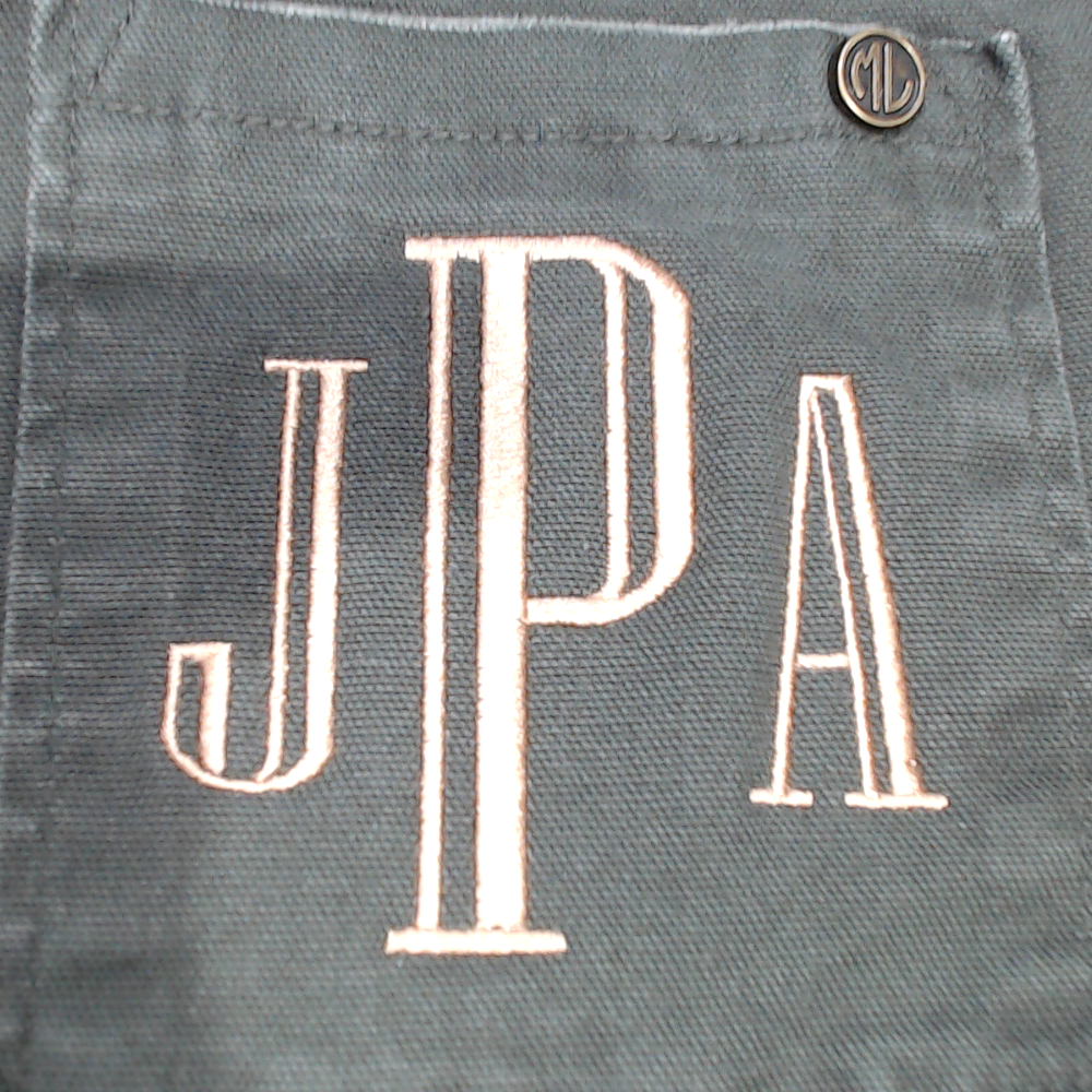 BLOOPER CLOTHING: Monogrammed Shirt Jacket