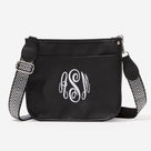 Monogrammed Saddlebag | Black