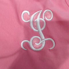 BLOOPER CLOTHING: Monogrammed Flutter Sleeve Top