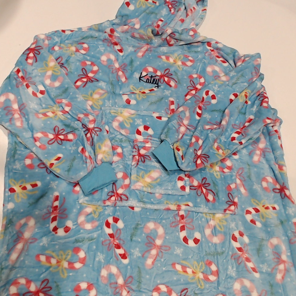 BLOOPER CLOTHING: Monogrammed Oversized Blanket Hoodie