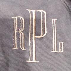 BLOOPER CLOTHING: Monogrammed Athletic Pullover