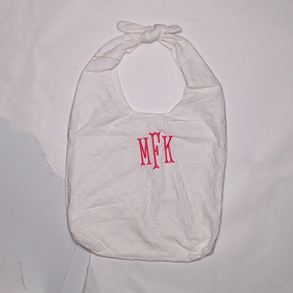 BLOOPER BAG: Monogrammed Hobo Bag