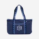 Monogrammed Anywhere Tote Bag | Navy