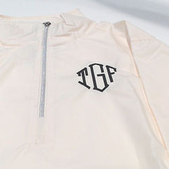 BLOOPER CLOTHING: Monogrammed Windbreaker Pullover