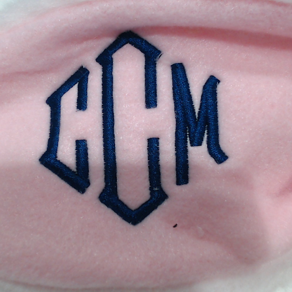 BLOOPER KIDS: Monogrammed Bunny Easter Basket