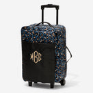 Monogrammed Rolling Duffel Bag | Sapphire Leopard