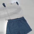 BLOOPER CLOTHING: Monogrammed Toddler Ruffle Short Set