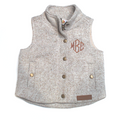 BLOOPER KIDS: Monogrammed Kids Quilted Vest