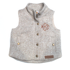 BLOOPER KIDS: Monogrammed Kids Quilted Vest