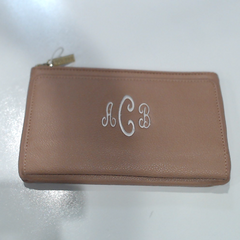 BLOOPER ACCESSORY: Monogrammed Phone Wallet