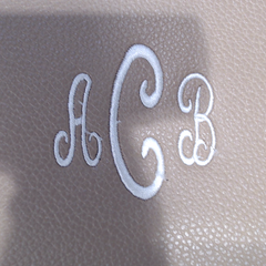 BLOOPER ACCESSORY: Monogrammed Phone Wallet