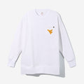 West Virginia Crewneck Sweatshirt in White
