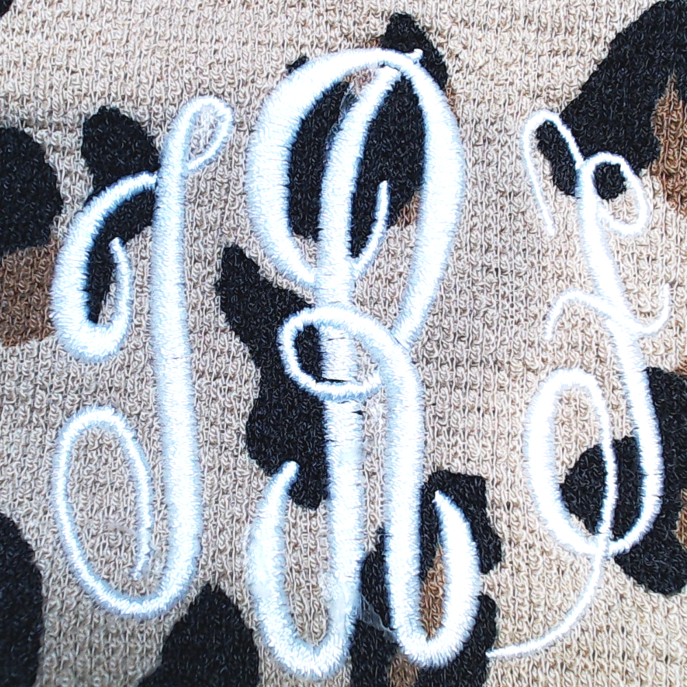BLOOPER CLOTHING: Monogrammed Shorts