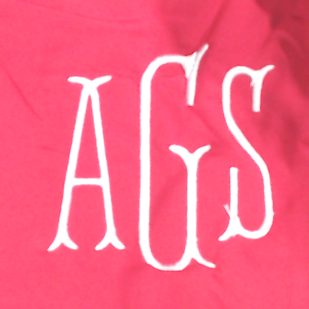 BLOOPER CLOTHING: Monogrammed Ric Rac Dress