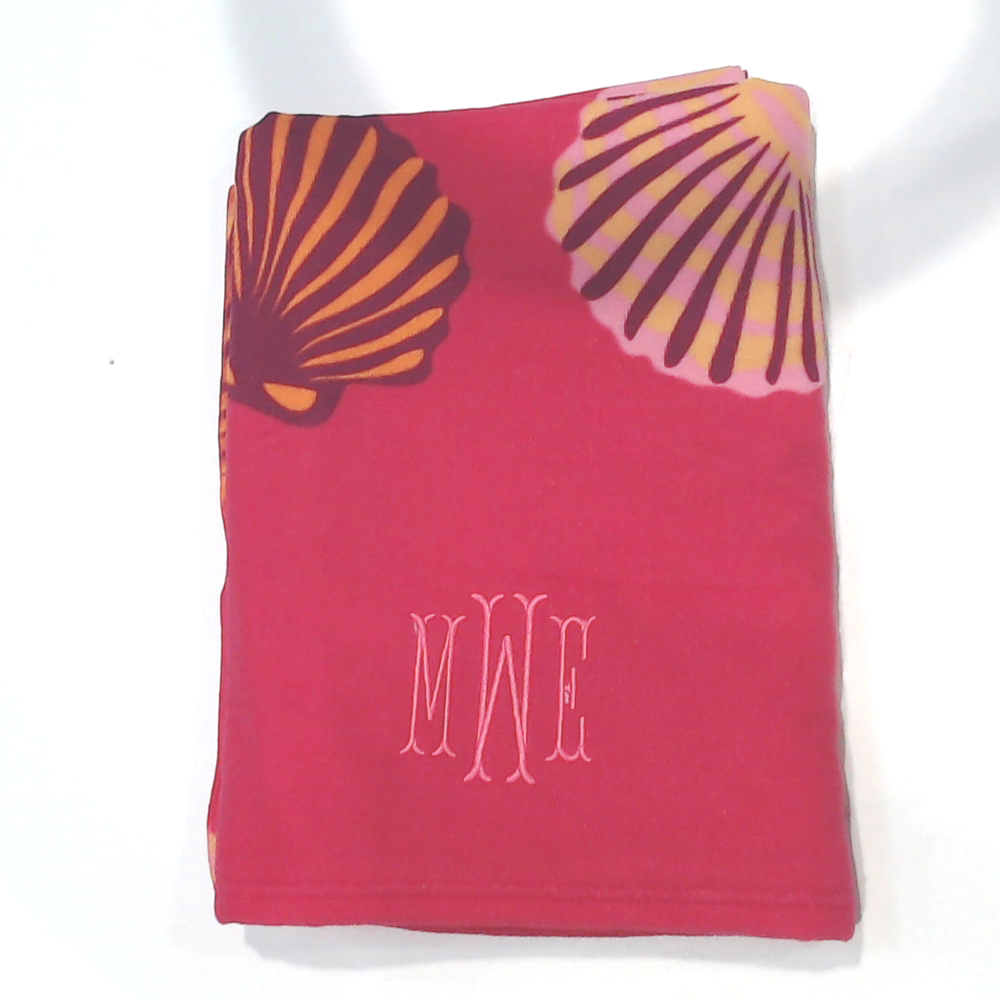 BLOOPER SWIM: Monogrammed Beach Towel