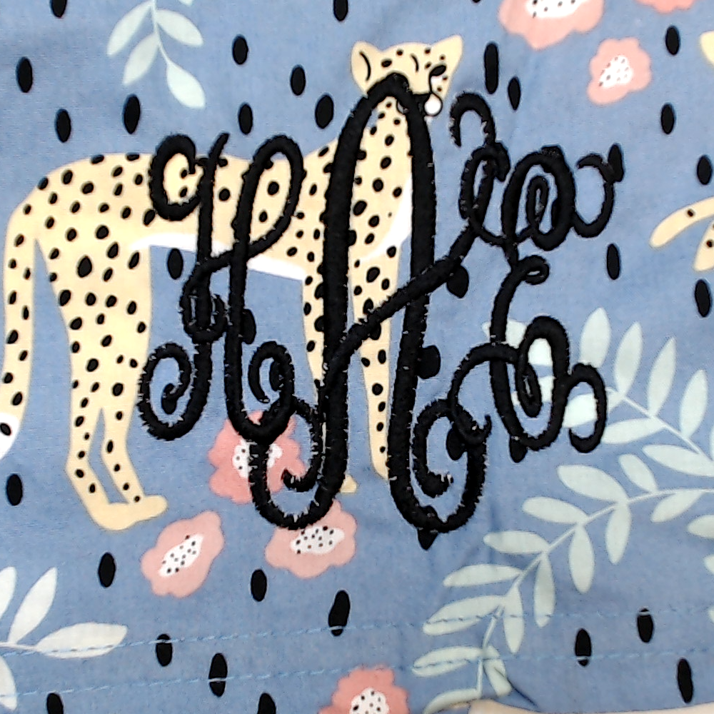 BLOOPER CLOTHING: Monogrammed Sleep Shorts