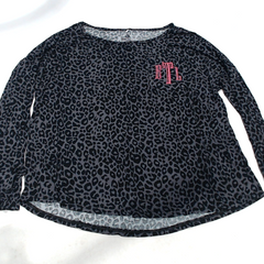 BLOOPER CLOTHING: Monogrammed Pajama Top