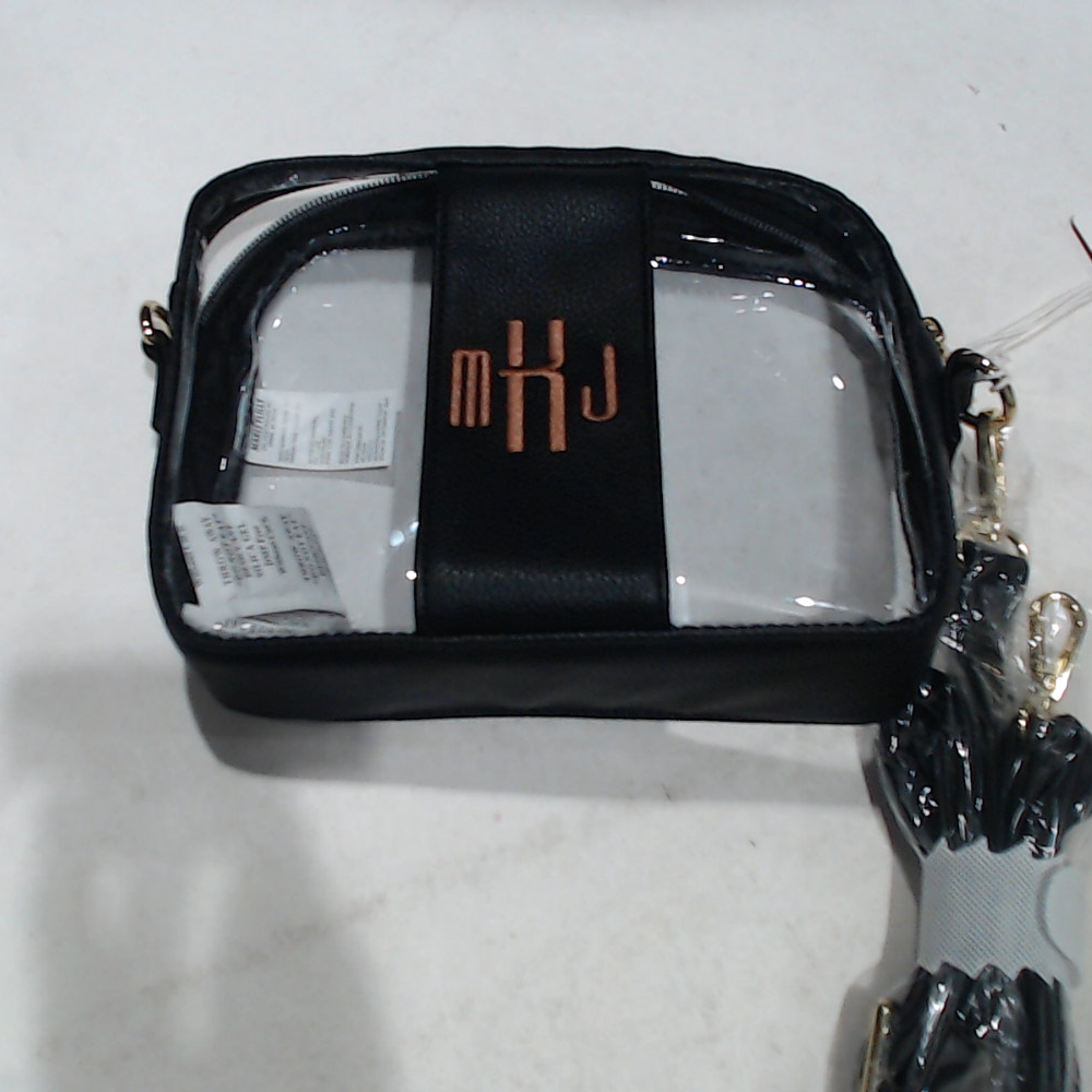 BLOOPER BAG: Monogrammed Clear Stadium Crossbody Bag