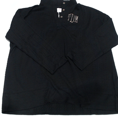 BLOOPER CLOTHING: Monogrammed Cable Knit Pullover
