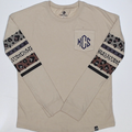 BLOOPER KIDS: Monogrammed Kids Long Sleeve Shirt
