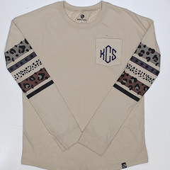BLOOPER KIDS: Monogrammed Kids Long Sleeve Shirt