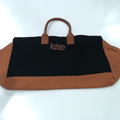 BLOOPER BAG: Monogrammed Upscale Weekender