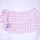 BLOOPER CLOTHING: Monogrammed Striped Poncho