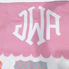 BLOOPER SWIM: Monogrammed Chair Cover