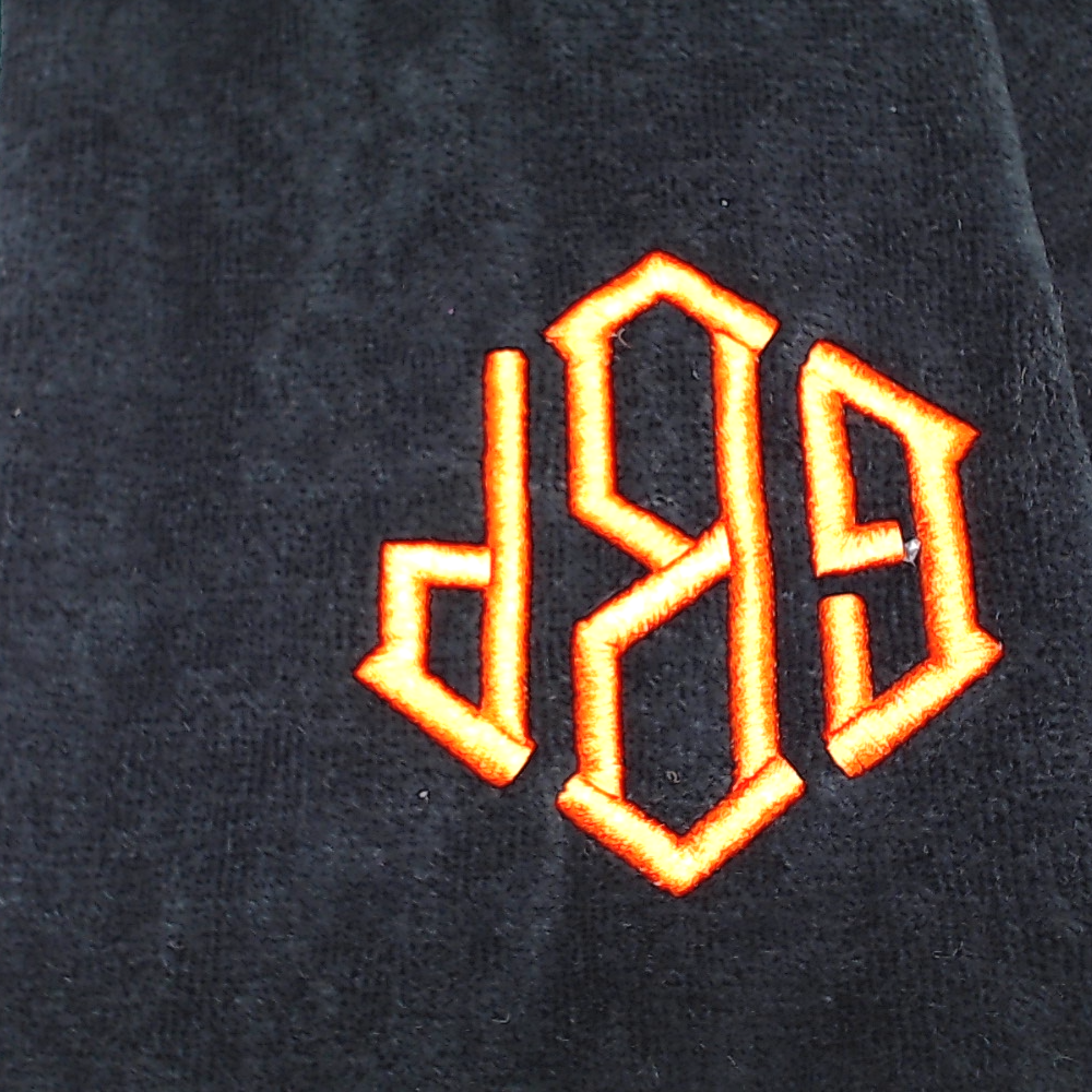 BLOOPER ACCESSORY: Monogrammed Golf Towel