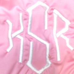 BLOOPER SWIM: Monogrammed Beach Cover Up