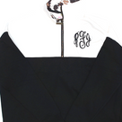 BLOOPER CLOTHING: Monogrammed Quarter Zip Sweatshirt