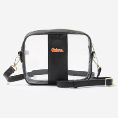 Florida Clear Stadium Crossbody Bag in Black