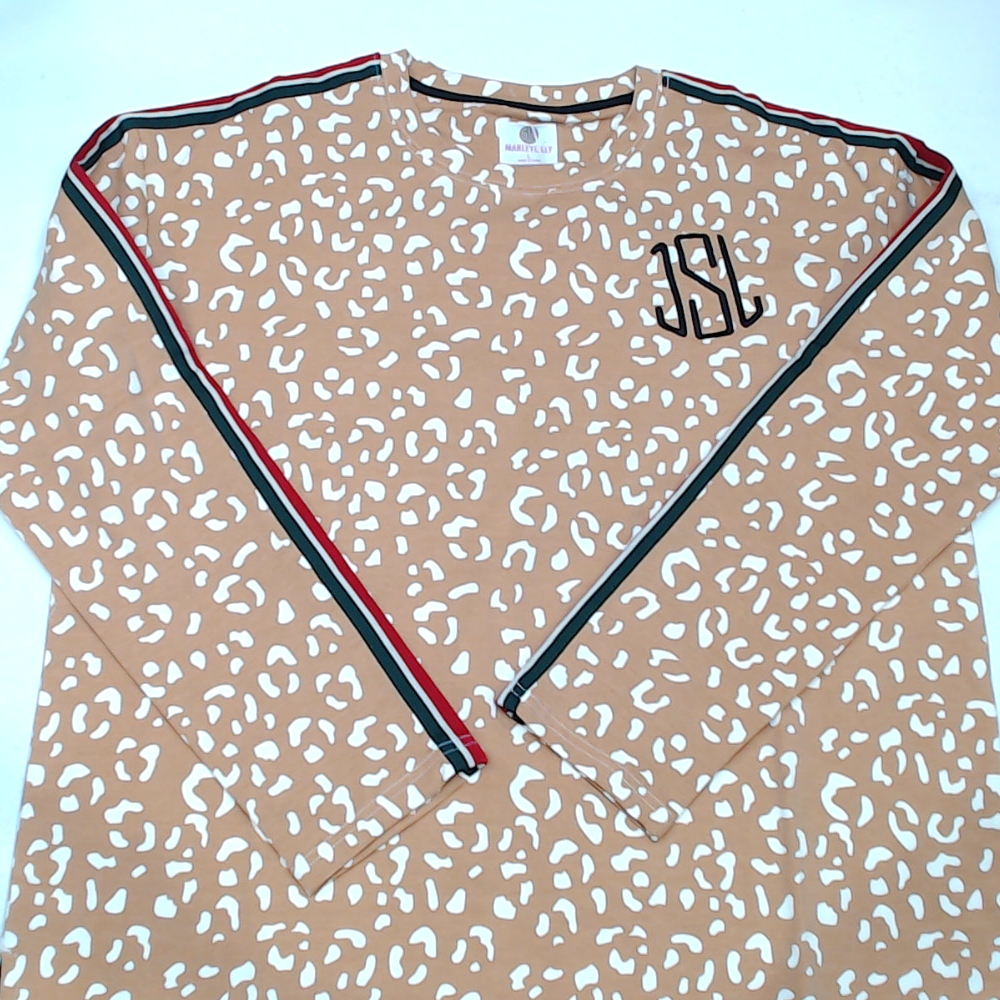 BLOOPER CLOTHING: Monogrammed Lightweight Sweatshirt